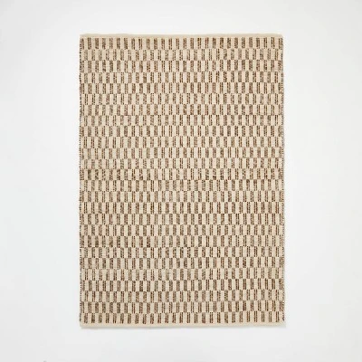 Checkered Stripe Rug Brown - Threshold™ Designed With Studio McGee 7 Checkered Stripe Rug Brown - Threshold™ Designed With Studio McGee - Image 5