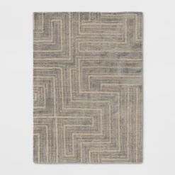 Linen Shine Overtufted Area Rug Gray/Ivory - Threshold™ 9 Linen Shine Overtufted Area Rug Gray/Ivory - Threshold™ -Threshold™ GUEST 74f8901f 8036 4eac 9962 b134029f4e78