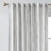 1pc 50"x84" Light Filtering Striped Curtain Panel Gray - Threshold™ -Threshold™ GUEST 766d9a41 5649 4868 b217 a40d2864e3d0