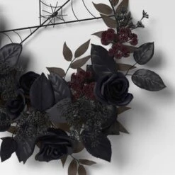 Floral Halloween Wreath - Threshold™ -Threshold™ GUEST 7a1c4d57 ba4a 437a 85e8 7be42162d503