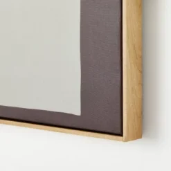 24" X 30" Simple Abstract Shape Framed Canvas - Threshold™ Designed With Studio McGee -Threshold™ GUEST 8163a7eb b04b 4c7f bcfc e02594b09bb2