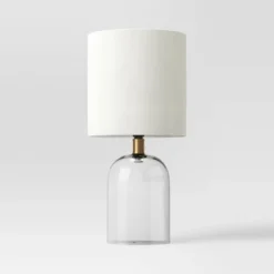 Glass Cylinder Mini Table Lamp With Open Base Clear - Threshold™ -Threshold™ GUEST 857dae5c 7594 4a2a a16e 4e68dee8179e
