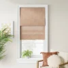 1pc Light Filtering Cordless Jute-Like Roman Window Shade Dark Natural - Threshold™ -Threshold™ GUEST 86d0f460 3ca5 48e3 9313 cf5d51468465