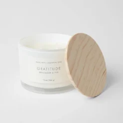 Wood Lidded Glass Wellness Grateful Candle - Threshold™ 7 Wood Lidded Glass Wellness Grateful Candle - Threshold™ -Threshold™ GUEST 92fef43e c66e 499f 9032 1d01d9f7ca49