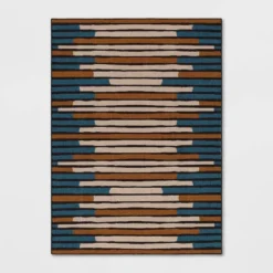 Striped Area Rug Turquoise/Yellow - Threshold™ 10 Striped Area Rug Turquoise/Yellow - Threshold™ -Threshold™ GUEST 9da81119 9ad2 4560 b0e1 0000b20b1a56