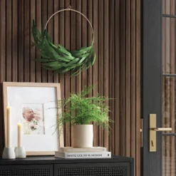 Set Of 2 Marble Taper Holders White - Threshold™