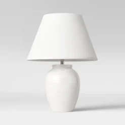 Turned Ceramic Table Lamp White - Threshold™ 10 Turned Ceramic Table Lamp White - Threshold™ -Threshold™ GUEST a3c43bdb 74c2 4bbe a3c8 10bb261e03b9