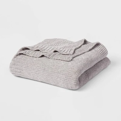 60"x80" Velvet Chenille Bed Throw - Threshold™ 8 60"x80" Velvet Chenille Bed Throw - Threshold™ - Image 6