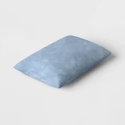 Oversize Washed Cotton Velvet Lumbar Throw Pillow Light Blue - Threshold™: Indoor Decorative Cushion, Hidden Zipper, Polyester Fill -Threshold™ GUEST a47ad980 18c9 4ab0 bebe 2c4c24fb7594