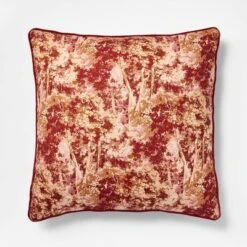 24"x24" Abstract Tree Printed Throw Pillow With Gusset - Threshold™ Designed With Studio McGee -Threshold™ GUEST a6927396 6220 4849 9a04 88a9ea4a5cb6