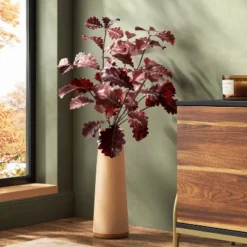 Purple Artificial Fall Oak Branch - Threshold™