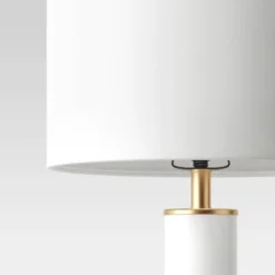 Large Assembled Tapered Glass Table Lamp (Includes LED Light Bulb) White - Threshold™ -Threshold™ GUEST a75352bf e6e4 4b62 bf69 408a95dcb73d