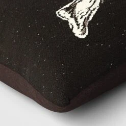 Oversize Skull And Crossbones Woven Cotton Lumbar Halloween Throw Pillow Black - Threshold™ -Threshold™ GUEST b3579d1a d196 4a5c 8d42 01f01fe21235