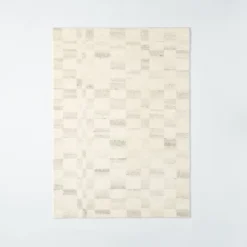 Irregular Checkerboard Tufted Rug Cream - Threshold™ Designed With Studio McGee 9 Irregular Checkerboard Tufted Rug Cream - Threshold™ Designed With Studio McGee -Threshold™ GUEST b8cc5660 37ab 492b a317 82a9c1af99a8