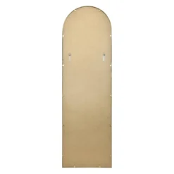 20" X 65" Arched Metal Leaner Mirror Brass - Threshold™ -Threshold™ GUEST bc7f553b 3945 45cf 92bd ab90da94503f