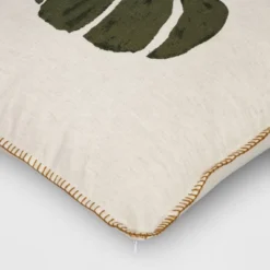 Printed Pumpkin With Blanket Stitch Edge Square Throw Pillow Light Beige - Threshold™ 7 Printed Pumpkin With Blanket Stitch Edge Square Throw Pillow Light Beige - Threshold™ -Threshold™ GUEST c2255c07 703e 4cad a606 3358b834d802