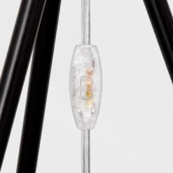 Diamond Tripod Floor Lamp Black With Rattan Shade (Includes LED Light Bulb) - Threshold™: Nautical Standing Illumination 11 Diamond Tripod Floor Lamp Black With Rattan Shade (Includes LED Light Bulb) - Threshold™: Nautical Standing Illumination -Threshold™ GUEST c44e7eb3 f673 4de5 bf99 c2f971960e8b