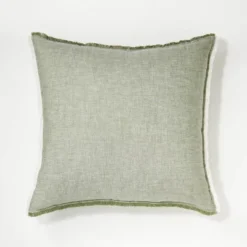 Oversized Reversible Linen Square Throw Pillow With Frayed Edges - Threshold™ Designed With Studio McGee -Threshold™ GUEST c59c1768 fd6d 4d82 b66e 9c30a01bb949