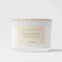 Wood Lidded Glass Wellness Intention Candle - Threshold™ -Threshold™ GUEST c8285841 1ce9 444c a0d7 211c2f80f44f