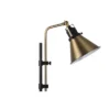 Black Metal Adjustable Table Lamp With Bronze Finish - Threshold™: ETL Listed, Metal Shade, 1-Way Socket Switch -Threshold™ GUEST ccd75f15 158b 4469 9bc7 695d8fd2d5a9
