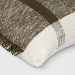Oversized Textured Woven Cotton Striped Lumbar Throw Pillow - Threshold™ -Threshold™ GUEST cddb71f7 fcde 45d4 a746 10b0d774350c