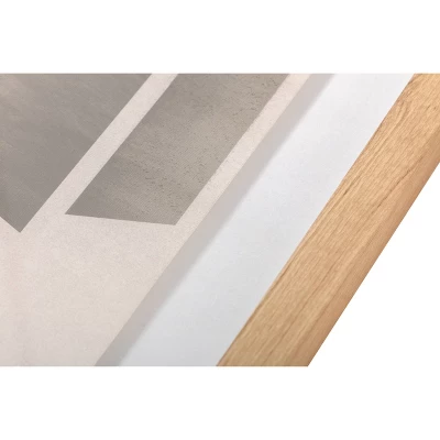 16" X 20" Color Block Abstract Glass Framed Wall Art Print Light Navy - Threshold™ Designed With Studio McGee 6 16" X 20" Color Block Abstract Glass Framed Wall Art Print Light Navy - Threshold™ Designed With Studio McGee - Image 4