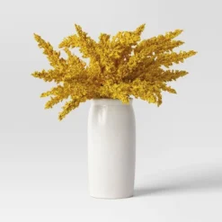 Goldenrod Artificial Plant Arrangement In Ceramic Pot - Threshold™ -Threshold™ GUEST cf43aaeb 8dcf 4219 9d22 8a5e9cd0ea6d
