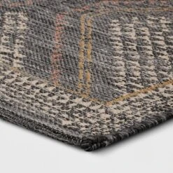 2'3"x3'9" Washable Tapestry Accent Rug Gray - Threshold™ 6 2'3"x3'9" Washable Tapestry Accent Rug Gray - Threshold™ -Threshold™ GUEST d24eb0e3 eb66 4a17 b8f9 3b2e373fe117