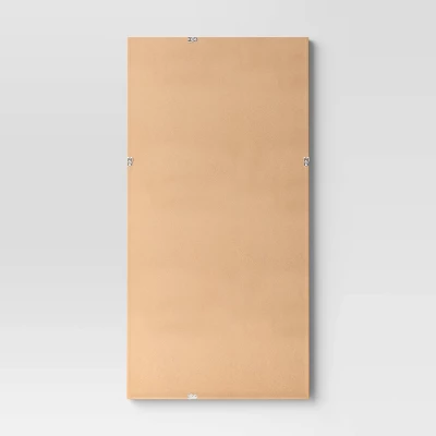 47" X 24" Mauve Abstract Framed Canvas - Threshold™ 5 47" X 24" Mauve Abstract Framed Canvas - Threshold™ - Image 3