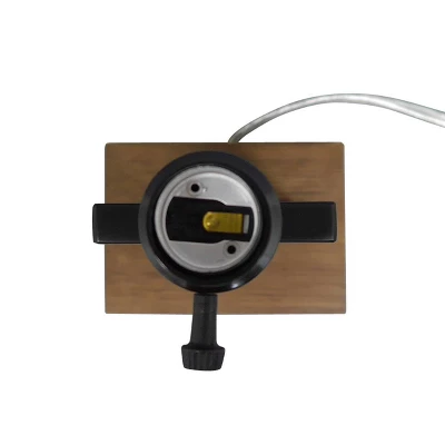 Weston Window Small Lamp Base Black - Threshold™: Modern Rectangle, No Assembly Required, ETL Listed 8 Weston Window Small Lamp Base Black - Threshold™: Modern Rectangle, No Assembly Required, ETL Listed - Image 6