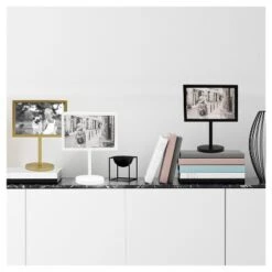 4" X 6" Modern Standing Single Picture Frame Black - Threshold™: Metal, Tabletop Display, Glass Glazing 9 4" X 6" Modern Standing Single Picture Frame Black - Threshold™: Metal, Tabletop Display, Glass Glazing -Threshold™ GUEST d409c37f d712 43d4 a7e4 2338c2a85a07
