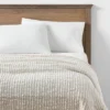 Chunky Woven Color Block Bed Throw White/Natural - Threshold™ 2 Chunky Woven Color Block Bed Throw White/Natural - Threshold™ -Threshold™ GUEST d63f4f8e c1cf 4d79 adbc a6a84e2880be