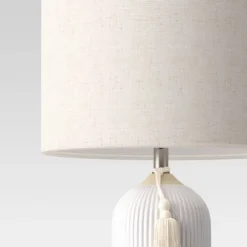 Large Assembled Ceramic Table Lamp White - Threshold™ 11 Large Assembled Ceramic Table Lamp White - Threshold™ -Threshold™ GUEST d72950b8 ea54 41af a1d4 cb6cbbe6dd5a