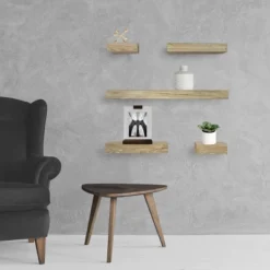 Set Of 5 Wall Shelf Natural - Project 62™ -Threshold™ GUEST d882c438 66df 4701 aa13 e4172710e1dc