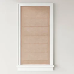 1pc Light Filtering Cordless Jute-Like Roman Window Shade Dark Natural - Threshold™ -Threshold™ GUEST dda4eb85 fe06 429d 88b8 e9259d2e4246