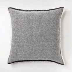 Oversized Reversible Linen Square Throw Pillow With Frayed Edges - Threshold™ Designed With Studio McGee -Threshold™ GUEST de4cc2ac c68b 431c aeb1 252a91c958ea