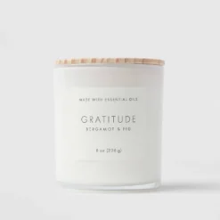 Wood Lidded Glass Wellness Grateful Candle - Threshold™ 9 Wood Lidded Glass Wellness Grateful Candle - Threshold™ -Threshold™ GUEST e2abc33a 046c 4c28 b14d 927a818b1602