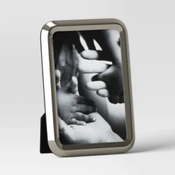 Polished Chrome Rounded Metal Table Frame Silver - Threshold™ -Threshold™ GUEST e39a0966 8321 4bd1 a9e5 65ce8c06c03e