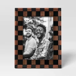 5"x7" Checkered Table Picture Frame - Threshold™ -Threshold™ GUEST e5f89676 eb59 4690 b2a2 cb83d0944fb3