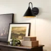 Curved Neck Wall Sconce With Metal Shade Black - Threshold™ Designed With Studio McGee: Modern Plug-In, ETL Listed, Cone-Shape 1 Curved Neck Wall Sconce With Metal Shade Black - Threshold™ Designed With Studio McGee: Modern Plug-In, ETL Listed, Cone-Shape -Threshold™ GUEST ea6ec87c b45e 4e04 bc50 81822cff7ecc