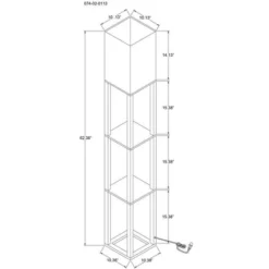 Shelf Floor Lamp - Threshold 13 Shelf Floor Lamp - Threshold -Threshold™ GUEST eaa23a97 5d2c 45fc 9ff7 383954dcd796