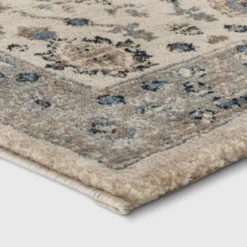 Jewel Boarder Persian Woven Rug Brown - Threshold™