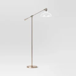 Crosby Bell Floor Lamp Brass With Glass Shade - Threshold™ -Threshold™ GUEST eb367416 a3d2 4943 97b2 f49933c229bb