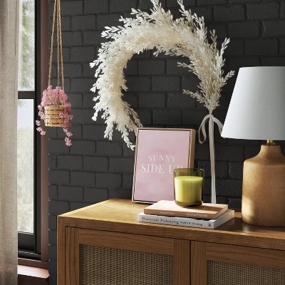 Ring Pampas Grass Wreath - Threshold™ 3 Ring Pampas Grass Wreath - Threshold™