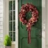 30" XL Mixed Leaf Artificial Wreath Red - Threshold™ Designed With Studio McGee -Threshold™ GUEST f38d82cd c0d6 4bdd b456 706fb12d2208
