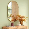 24"x36" Metal Tube Wall Mirror Gold - Threshold™ -Threshold™ GUEST f5bf7613 1aa3 4e48 af3b 2d6db10e5e8c