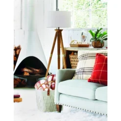 Oak Wood Tripod Floor Lamp Dark Brown - Threshold™ 16 Oak Wood Tripod Floor Lamp Dark Brown - Threshold™ -Threshold™ GUEST f662f2ec 6ed0 4f35 8681 9ea5c84bfc7c