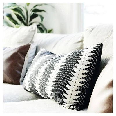 Oversize Lumbar Woven Global Pillow - Threshold™ 5 Oversize Lumbar Woven Global Pillow - Threshold™ - Image 3