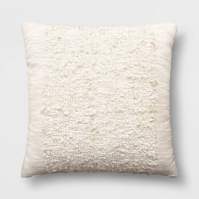 Textural Solid Square Throw Pillow - Threshold™ 7 Textural Solid Square Throw Pillow - Threshold™ - Image 5
