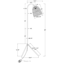 Seagrass Karina Tripod Floor Lamp Natural (Includes LED Light Bulb) - Threshold™ 7 Seagrass Karina Tripod Floor Lamp Natural (Includes LED Light Bulb) - Threshold™ -Threshold™ GUEST fa096d0b a838 4d0b a832 096d3504be5d